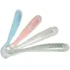 Image de Lot de 4 cuillères 1er age silicone