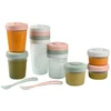 Image de Pack 1er repas avec pots de conservation eucalyptus (14 pièces)