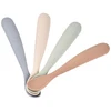 Image de Lot de 4 cuillères silicone 1er âge natural set