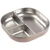 Image de Assiette compartimentée inox barbe à papa
