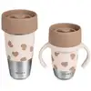 Image de Coffret duo 2 tasses parent enfant click & drink mini & me biglove