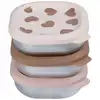 Image de Lot de 3 boîtes repas inox multi-usage biglove (250 ml)