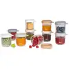 Image de Coffret 10 portions verre 250 ml natural color mix