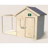 Image de Cabane bois enfant avec pergola et compt