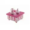 Image de Boite musique bois ballerine rose
