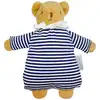 Image de Doudou avec hochet ours marinière