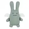 Image de Ange lapin doudou - lin celadon 20 cm