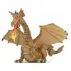 Image de 39095 dragon or avec flamme