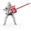 Image de Figurine chevalier licorne lance rouge