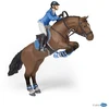Image de Figurine cheval de saut d'obstacle et sa