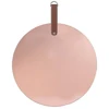 Image de Miroir cuivre rose avec anse rond
