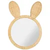 Image de Miroir rotin lapin