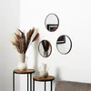 Image de Lot de 3 miroirs effet bois