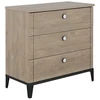 Image de Commode chene blond 3 tiroirs