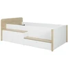 Image de Lit combiné 90x200 cm blanc bois