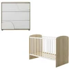 Image de Ensemble duo lit 60x120 et commode
