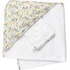 Image de Cape de bain + gant de toilette promenons-nous