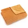 Image de Plaid damier curry 130x170 cm