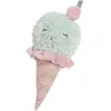 Image de Hochet peluche glace à la menthe