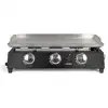 Image de Livoo plancha gaz 7200w en métal noir