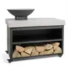Image de Brasero barbecue sur desserte livoo doc329