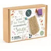 Image de Kit diy - economiseur de savon en jute -