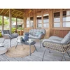 Image de Salon de jardin en aluminium paopao graphite - 4 places - hespéride