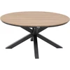 Image de Table de jardin ronde alu acacia oriengo 4 places graphite - hespéride