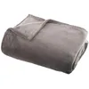 Image de Grand plaid en flanelle uni - 180x130 cm