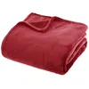 Image de Grand plaid en flanelle uni - 230x180 -