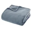 Image de Grand plaid en flanelle uni - 230x180 -