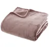 Image de Grand plaid en flanelle uni - 230x180 -