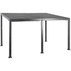 Image de Pergola bioclimatique avila graphite 4 x 3 m - hespéride