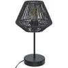 Image de Lampe effet corde jily h.34cm noir