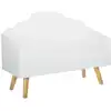 Image de Coffre pour enfant nuage l.58 cm blanc