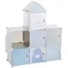 Image de Château de rangement -7 cases - bleu
