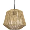 Image de Suspension luminaire effet corde ethnik