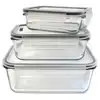 Image de Plat en verre four avec couv hermetique x3 m8