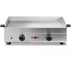 Image de Plancha gaz 3400w plaque en inox 64x33cm