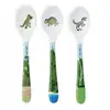 Image de Lot de 3 cuilleres melamine les dinosaures