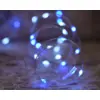 Image de Guirlande lumineuse de noël micro led blanc pur et bleu 7m50