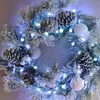 Image de Guirlande lumineuse de noël bulles à piles led blanc pur 4m50