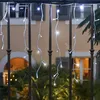 Image de Guirlande stalactite solaire led 8m blanc pur