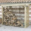 Image de Abri-bûches en bois dallas