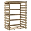 Image de Abri buches bois 120x82x174cm