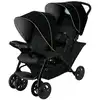 Image de Poussette double stadium duo noir-gris
