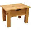 Image de Table de chevet 1 tiroir bois massif tania
