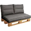 Image de Coussin matelas palette anthracite