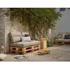Image de Dossier coussin palette sable