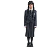 Image de Déguisement mercredi addams 140 cm